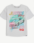 Collab over size graphic tee