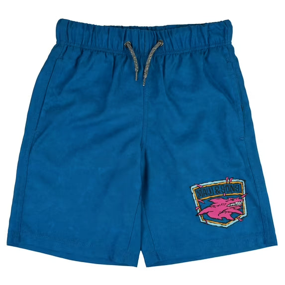 Maui and Sons Boys Swim Shorts, Aggro Twist Graphic Trunks