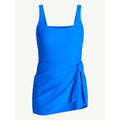 Wrap swim dress womens